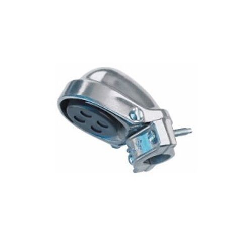 Crouse-Hinds EHC4 Clamp-On Service Entrance Cap, 1-1/4 in, (4, For Use With EMT/IMC/Rigid Conduit, Die Cast Aluminum