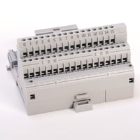 1794-TB3GSAllen-Bradley 1794-TB3GS 1794 Flex, Flex Ex, Flex XT I/O System, Terminal Base, 3-Wire Grounded, Spring Clamp