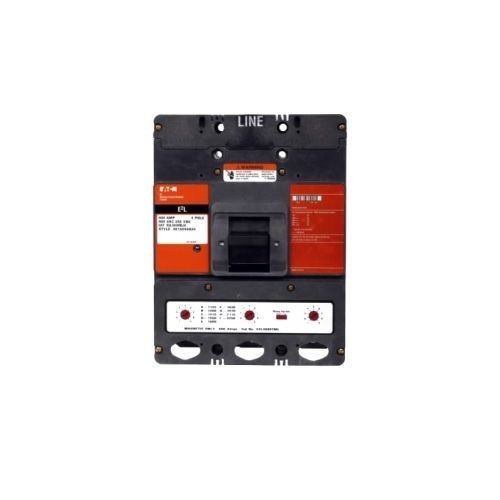 E2L3600MNWU66EATON E2L3600MNWU66 C Series Type E2L Complete Specialty Mining Molded Case Circuit Breaker, 600 VAC, 250 VDC, 600 A, 22/25 kA Interrupt, 3 Poles, Interchangeable Magnetic Only Trip