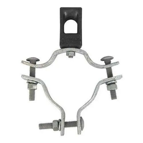C2070145CHANCE® C2070145 Service Wireholder, Mast Type fits 3 to 4 in Pipe Dia, Black Nylon Material