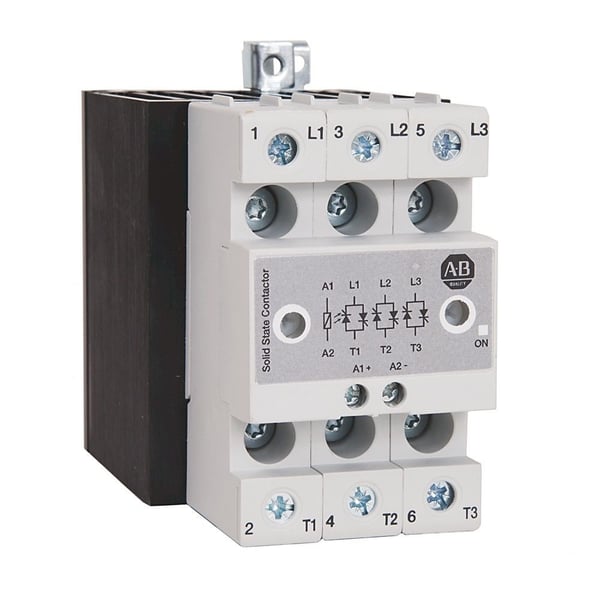 156-C3P30NCDAllen-Bradley 156-C3P30NCD Solid State Contactor, 30 Amperes, Open Type, 600V AC,5 to 32V DC