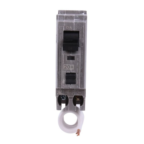 THHQB1120AF2GE THHQB1120AF2 Q-Line Type THHQB Molded Case Circuit Breaker With 1 and 2-Pole Combination Arc Fault Circuit Interrupter, 120/240 VAC, 20 A, 22 kA Interrupt, 1 Poles, LI/Fixed Thermal Magnetic Trip
