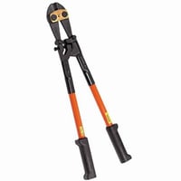 63118Klein® 63124 Bolt Cutter, 7/16 in Soft/Medium Material Cutting, 24-1/2 in OAL, Center Cut, Forged Alloy Steel Jaw