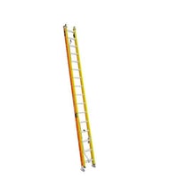 T6232-2GSWERNER® T6232-2GS GLIDESAFE™ Extension Ladder, Fiberglass, 32 ft H, Tri Rung Extension, Type IA Rating