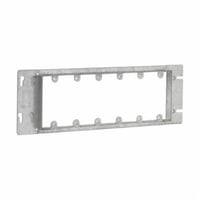 EATON Crouse-Hinds TP667 Welded Gang Box Cover, 14-1/4 in L x 4-1/2 in W, Gang Cover, Steel