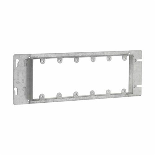 EATON Crouse-Hinds TP667 Welded Gang Box Cover, 14-1/4 in L x 4-1/2 in W, Gang Cover, Steel