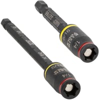 32768Klein® 32768 Impact Flip Socket, 6 Points, 1/4 in Drive, 2 Pieces, Hex, Included Socket Size: 1/4, 5/16 in