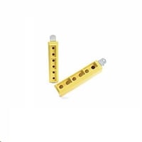 Woodhead® Super-Safeway® 4003 130126 3-Button Pushbutton Enclosure With (3) 1.181 in Openings, 10-3/4 in L x 3-1/2 in W, NEoTEX® Paracril OZO Rubber