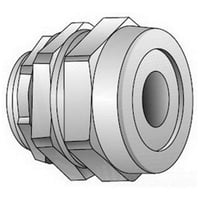 Data-Spec SheetO-Z/Gedney SR-1008 Strain Relief Straight Cord Connector, 1 in Trade, 0.7 to 0.8 in Cable Openings, Malleable Iron, Zinc Plated