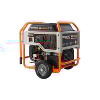 Generac® 5802 XG10000E Portable Generator, 120/240 VAC, 83.3 A, 12500 W Starting/10000 W Running Power Rating, OHVI Engine, 3600 rpm Speed