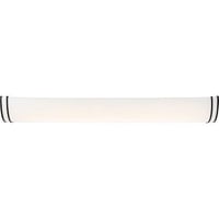 62/1431NUVO® by SATCO 62/1431 Glamour Dimmable Vanity Fixture, (1) Integrated LED Lamp, 120 V, Black Housing