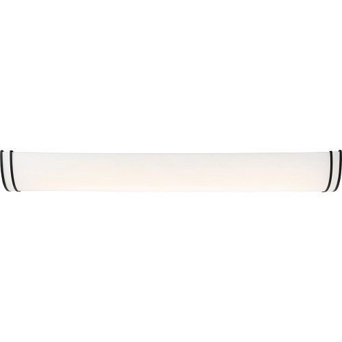 62/1431NUVO® by SATCO 62/1431 Glamour Dimmable Vanity Fixture, (1) Integrated LED Lamp, 120 V, Black Housing