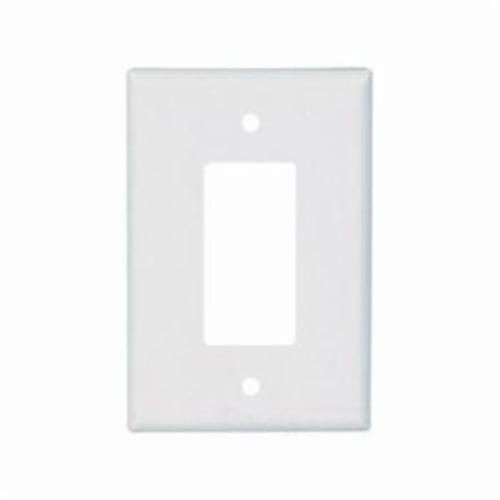 2751W-BOXEATON Arrow Hart™ 2751W-SP-L 2000 Oversized Decorator Wallplate, 1 Gangs, 5-1/4 in H x 3-1/2 in W, Thermoset, White