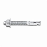 DeWALT® Power-Stud+® SD1 7433SD1 Expansion Wedge Anchor, 5/8 in Dia, 5 in OAL, 3 in L Thread, Carbon Steel, Zinc Plated