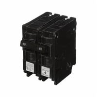 Q260HSiemens Q260H Type QP/MP Low Voltage Miniature Molded Case Circuit Breaker With INSTA-WIRE, 120/240 VAC, 60 A, 22 kA Interrupt, 2 Poles, LI/Thermal Magnetic Trip