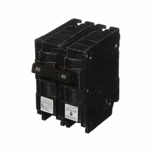 Q260HSiemens Q260H Type QP/MP Low Voltage Miniature Molded Case Circuit Breaker With INSTA-WIRE, 120/240 VAC, 60 A, 22 kA Interrupt, 2 Poles, LI/Thermal Magnetic Trip