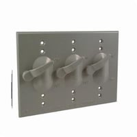 5126-0BELL® 5126-0 Weatherproof Lever Switch Cover, 6-13/32 in L x 4-17/32 in W, Die Cast Aluminum