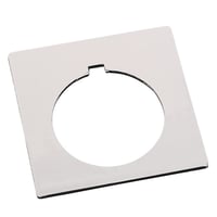 800H-W500Allen-Bradley, 800H-W500, 800H Legend Plate, Standard, Blank, White