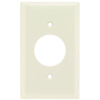 Pass & Seymour® Sierraplex® SP7 Standard Wallplate, 1 Gang, Brown, 5 in H x 3 in W, Thermoplastic