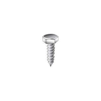 Minerallac® 57020J Lag Screw, 1/4-10, 1-1/4 in OAL, Steel, Zinc Plated