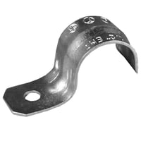 Data-Spec SheetAppleton® NEER™ 1906 1-Hole Click-On Strap, 2 in, For Use With EMT Conduit, Steel, Zinc Plated