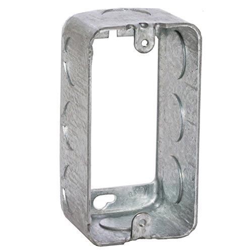 4CSE1/2Appleton® 4CSE1/2 Handy Box Extension Ring, 1 Gang, 1-7/8 in D, Steel