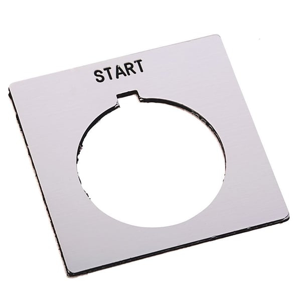 800H-W462Allen-Bradley 800H-W462 800T and 800H Accessories, 800H Legend Plate, Standard, MAN-OFF-AUTO, White