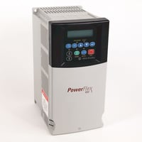 22C-B024N103Allen-Bradley, 22C-B024N103, PowerFlex 400, Fan & Pump Drive, 240 (208) VAC, 3 PH, 24 Amps, 7,5 HP, Frame Size C, IP20 (Open), Fixed Keypad, RS485 (without Brake IGBT)