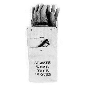 S55-16Saftgard, Glove Bag, Glove Bag, Nylon, 16 Inch