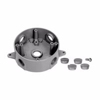 TP7146Crouse-Hinds TP7146 Weatherproof Outlet Box, Die-Cast Aluminum, 15.5 cu-in Capacity, 1.63 in W x 1-1/2 in D x 5.06 in H