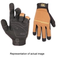 124FLEXGRIP, General Purpose Glove, Workright Glove, Hook & Loop, Elastic Cuff, Spandex