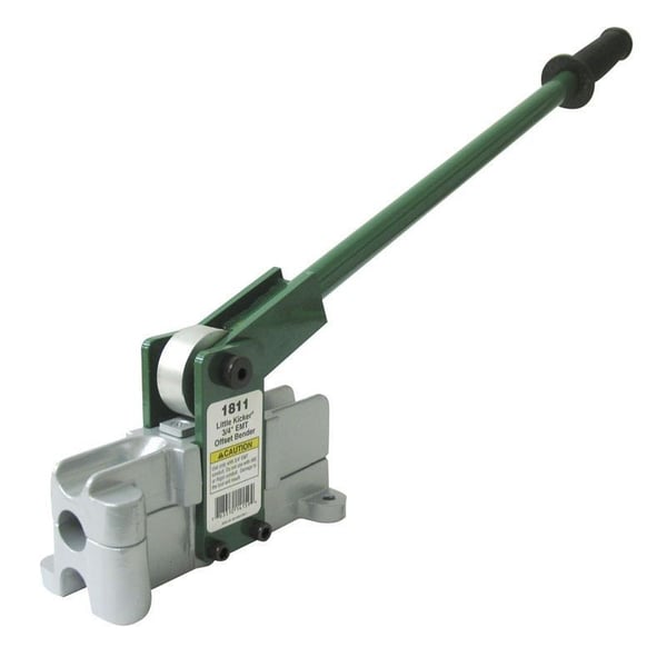 1811Greenlee® Little Kicker® 1811 Hand Offset Bender, For Pipe Dia 3/4 in EMT