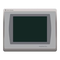 Allen-Bradley 2711P-T7C22A9P Graphic Terminal, Performance Model, Extended Features, 6.5 in., TFTColor, Standard Aspect Ratio, Touch screen, Device Level Ring Ethernet, 85-264 V AC