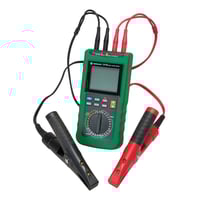 CLM-1000Greenlee® CLM-1000 Cable Length Meter, 15 ft to 100 kft, 199.99 mohms to 1999.9 ohm, 18 to 4/0 AWG/250 to 1000 kcmil, 4-1/2 Digit LCD Display
