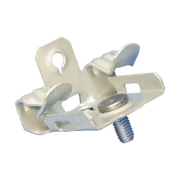 M912SnVent CADDY M912S Flange Clip, 1/4 in, Steel, Caddy Armour