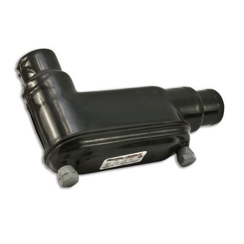 Robroy RedH2OT® PRHLB68 Type LB Conduit Body With Cover, 2 in Hub, Form 8 Form, Steel, PVC Coated