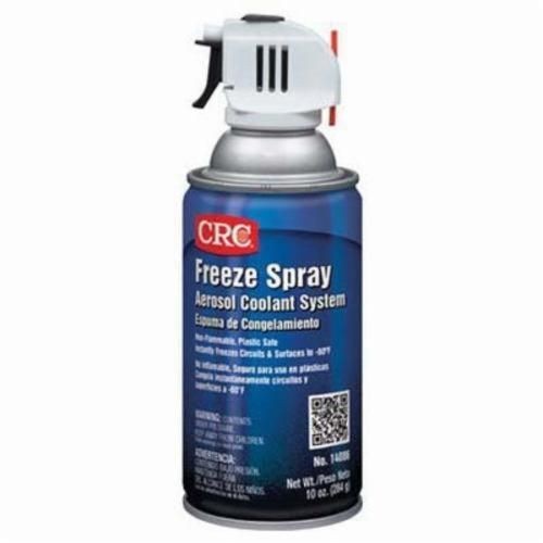 14086CRC® 14086 Non-Flammable Freeze Spray, 12 oz Aerosol Can with Trigger, Faint Ethereal Odor/Scent, Clear, Liquified Gas Form