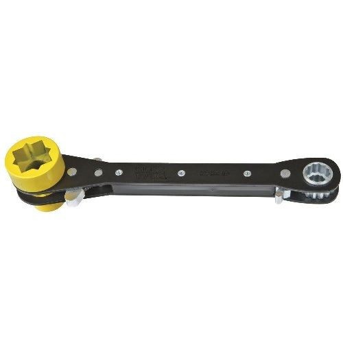 Klein® KT155HD 5-in-1 Heavy Duty Linesmen Wrench, 9/16 to 3/4 in, 12 in OAL