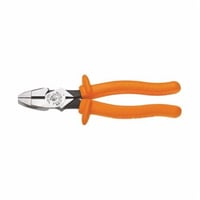 D213-9NE-INSKlein® D213-9NE-INS New England Nose Cutting Plier, 1.594 in L x 1.313 in W x 5/8 in THK Steel Jaw, High Leverage/Side Cut, 9.68 in OAL, ASTM Specified