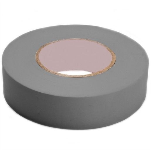 3M™, Scotch 35, Electrical Color Coding Tape, Vinyl, Gray, 3/4 Inch x 66 ft, 7 mil