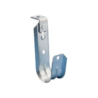 nVent CADDY CAT21AB CAT 21 J-Hook With Angle Bracket, 1-5/16 in Dia, For Use With Low Voltage Cables, Steel
