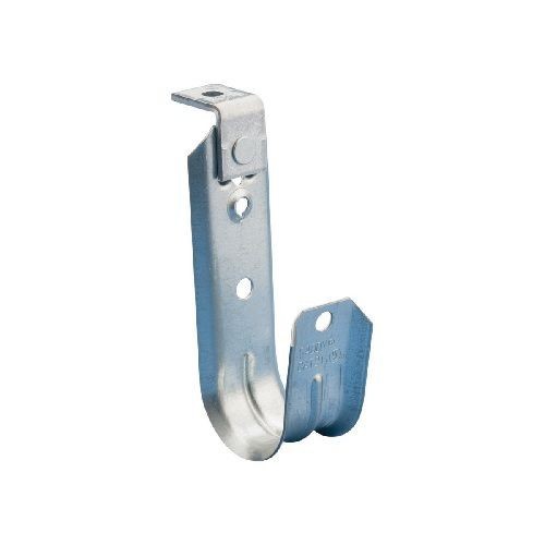 nVent CADDY CAT21AB CAT 21 J-Hook With Angle Bracket, 1-5/16 in Dia, For Use With Low Voltage Cables, Steel
