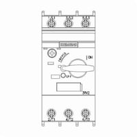 3RV20111EA10Siemens SIRIUS 3RV20111FA10 Type 3RV2 Motor Protection Circuit Breaker, 690 VAC, 3.5 to 5 A, 4 kA Interrupt, 3 Poles, Thermal/Magnetic Trip