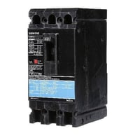 Sentron™ ED23B060L Type ED2 Low Voltage Molded Case Circuit Breaker, 240 VAC/125/250 VDC, 60 A, 10 kA, 3 Poles, Thermal Magnetic Trip