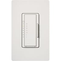 Maestro® eco-timer™ MA-T530G-WH Designer Countdown Timer Control Switch, 1 to 30 min Time Setting, 120 VAC, 1 Pole