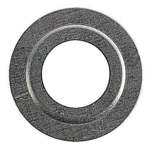 Steel City® WA-153 Reducing Washer, 1-1/2 x 1 in, For Use With Rigid/IMC Conduits, Steel, Zinc Plated