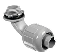 P492Southwire - Topaz P494 Liquid Tight Connector, 1-1/4 in Trade, 90 deg, Nylon 6/6