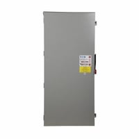 EATON DH267NRK Heavy Duty Fusible Single Throw Safety Switch With Neutral, 600 VAC, 800 A, DPST Contact, 2 Poles