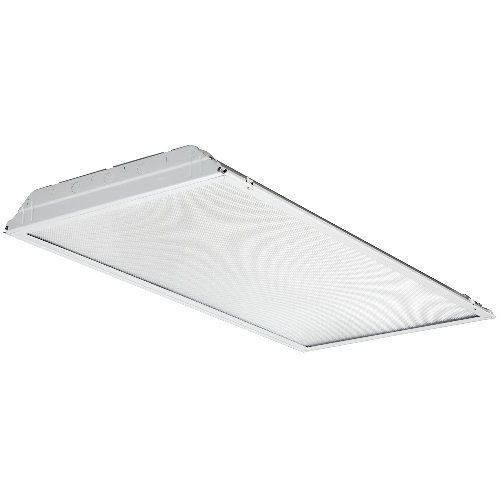 Lithonia Lighting® nLight® 2GTL 4 48L EZ1 LP840 Lensed Troffer, (4) LED Lamp, 120 to 277 VAC, Steel Housing