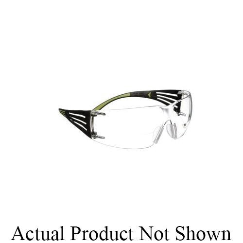 71001153293M™ SecureFit™ 078371-66514 400 Series Premium Protective Eyewear With +2.5 Diopter Reader, Anti-Fog, Clear Lens, Frameless Frame, Clear, Plastic Frame, Polycarbonate Lens, ANSI Z87.1-2003